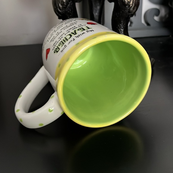 NWT GANZ My Wish For You Teacher Large Mug - Picture 4 of 7